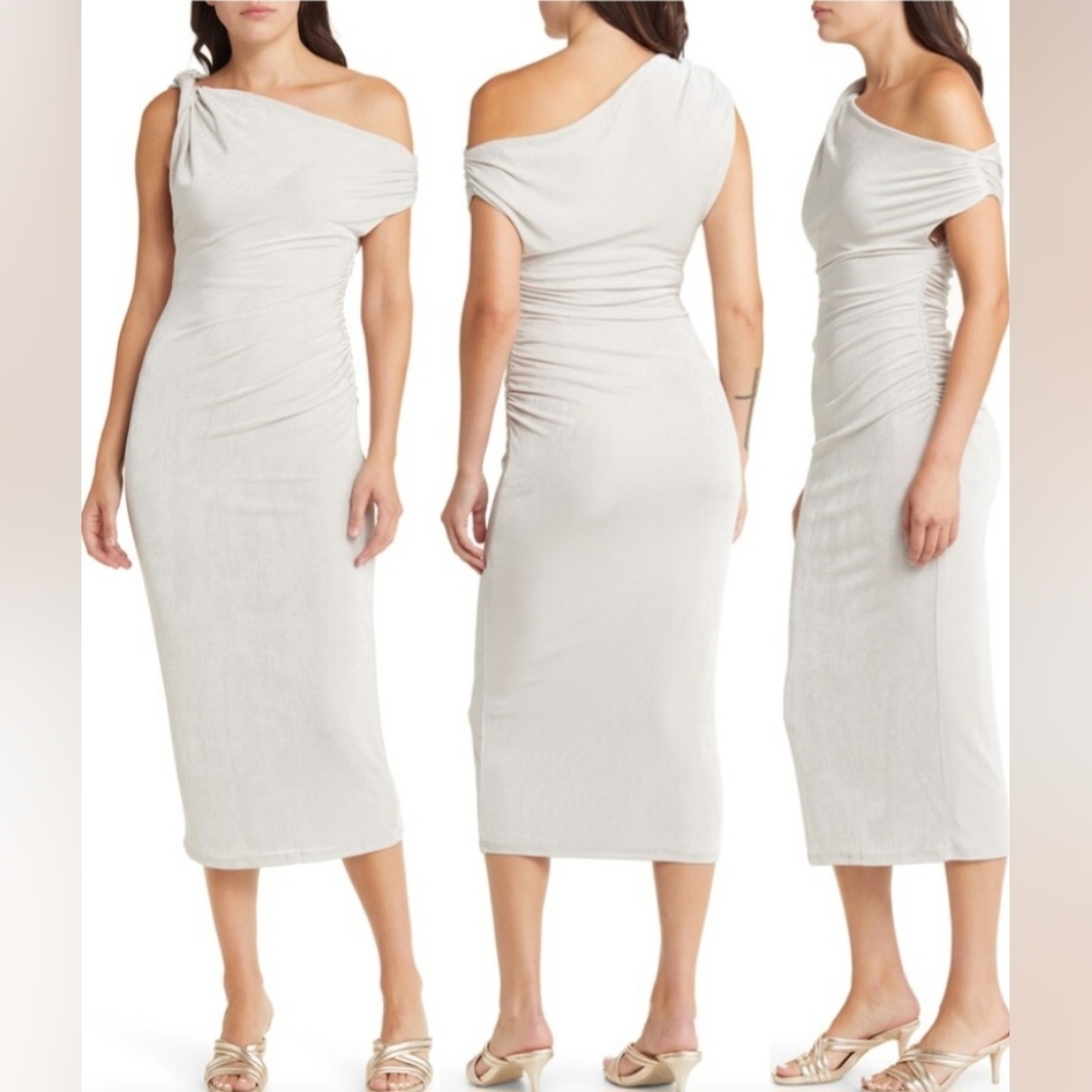 Misha Nyra one shoulder dress